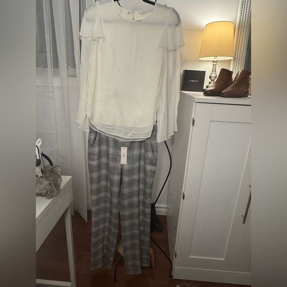 Rebeca Taylor Plaid Pant NWT - Picture 4 of 4